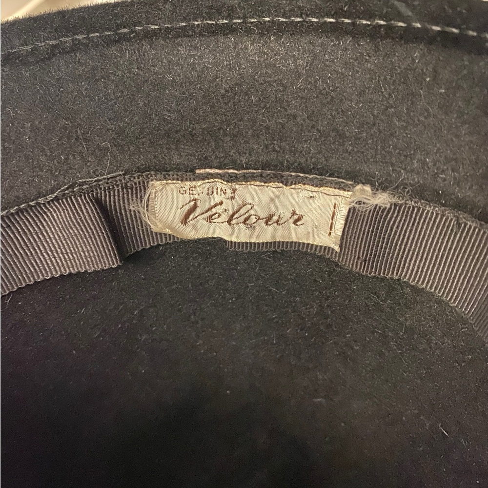 FIRENZE Italy VELOUR Hat really stylish - Picture 3 of 5
